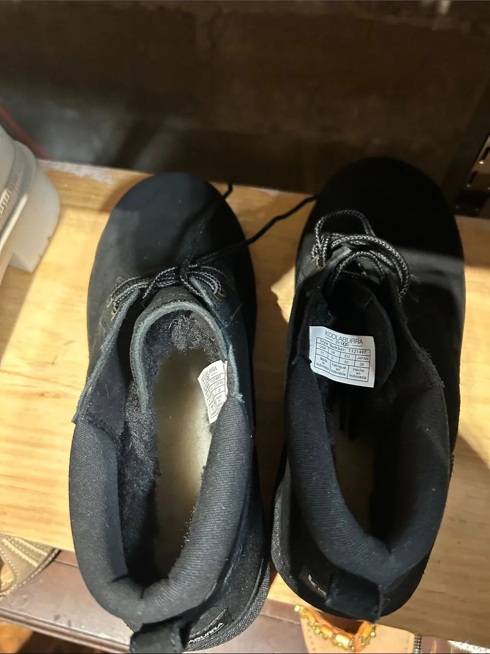 UGG Men’s Black Suede Chukka Boots